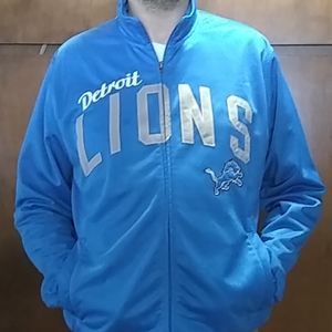 Detroit lions jacket men's XL